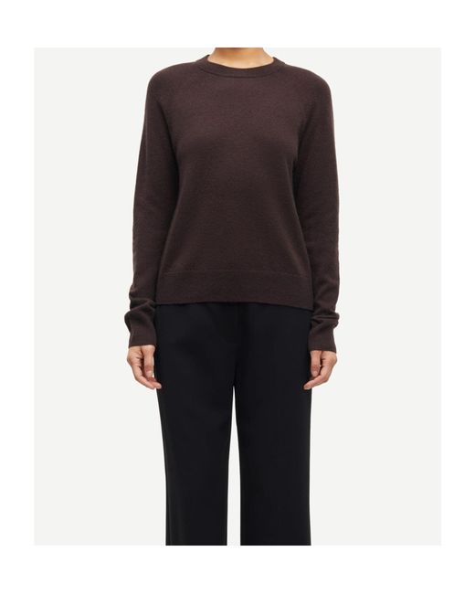 Samsøe & Samsøe Brown Boston O-Neck 6304 for men