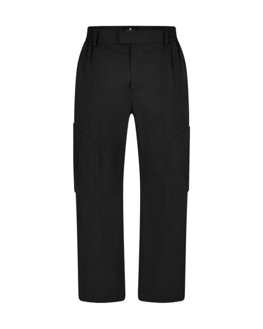 Represent Black Workwear Casual Pants for men