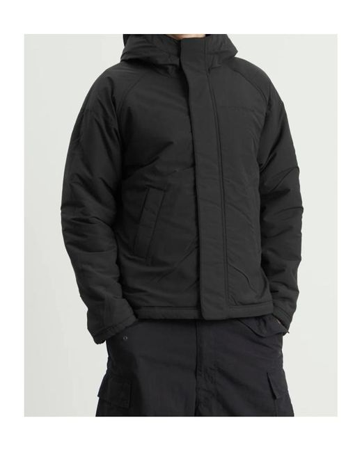 Canada Goose Black Alberni Reversible Fleece Bomber Jacket for men