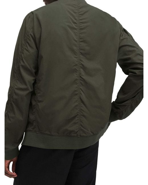 AllSaints Green Classic Bomber Jacket for men
