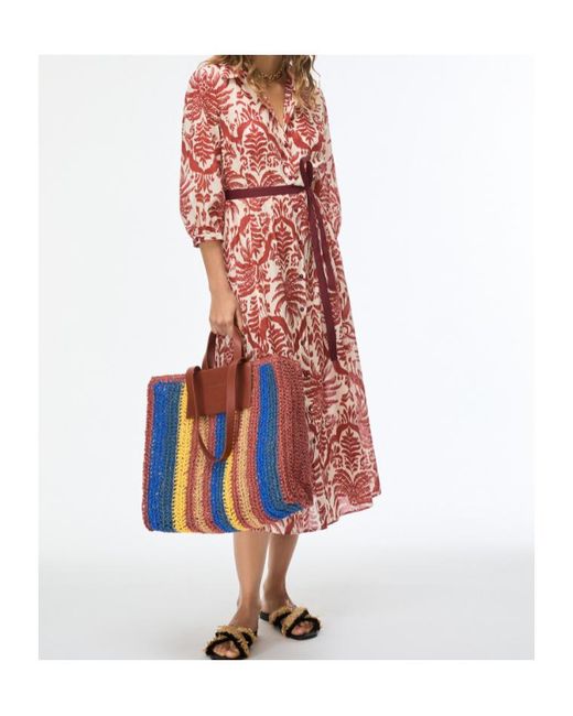 iBlues Flared, Figure-Skimming Dress