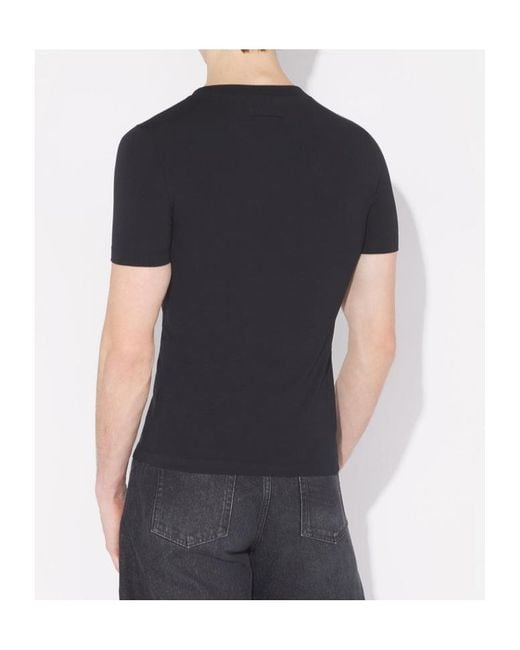 Jean Paul Gaultier Black The Jpg Baby Tee for men