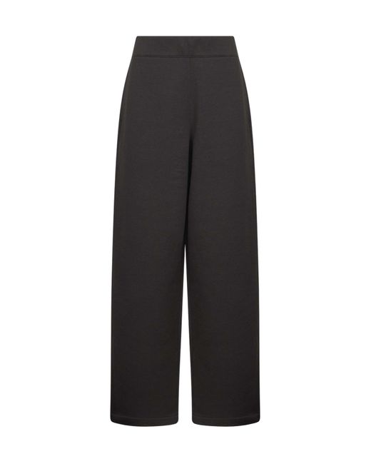 Lemaire Black Wide-Leg Trousers