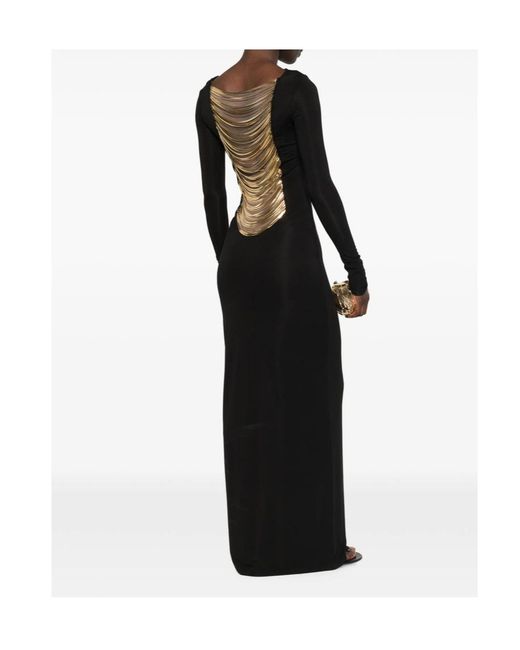 Cult Gaia Black Long-Sleeved Dress