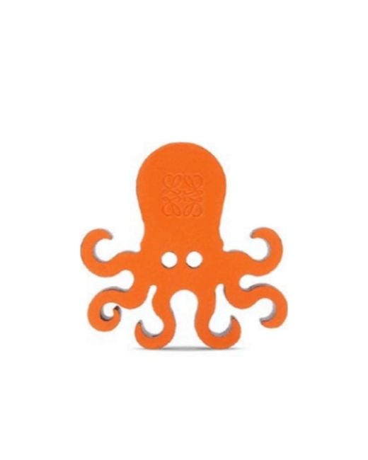 Loewe Orange Octopus Dice