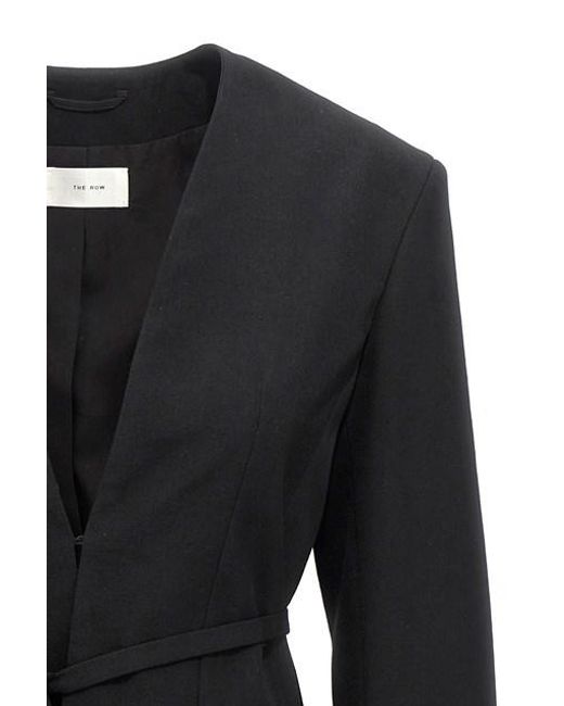 The Row Black Clio Jacket