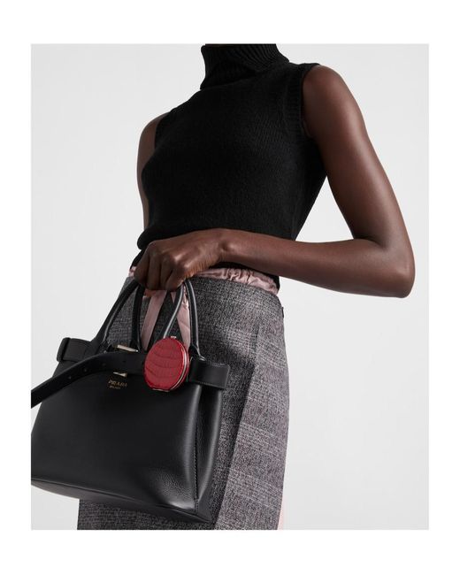 Prada Black Roll-Neck Sleeveless Knitted Vest