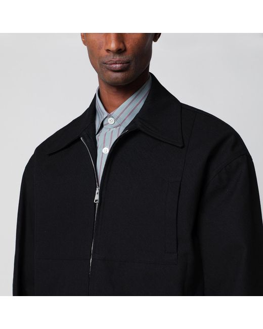 NAMACHEKO Black Zipper Jacket for men