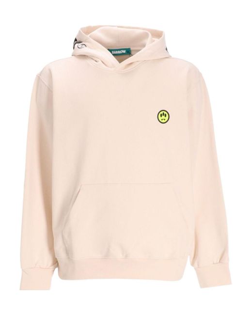 Barrow Natural Logo Printed Hoodie for men
