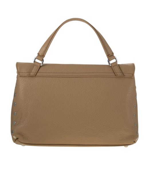 Zanellato Brown Flip Shoulder Bag