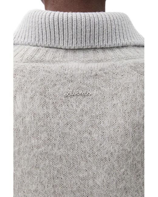 Loewe Gray Polo Jumper