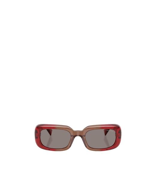 Miu Miu Pink Full-Rim Sunglasses
