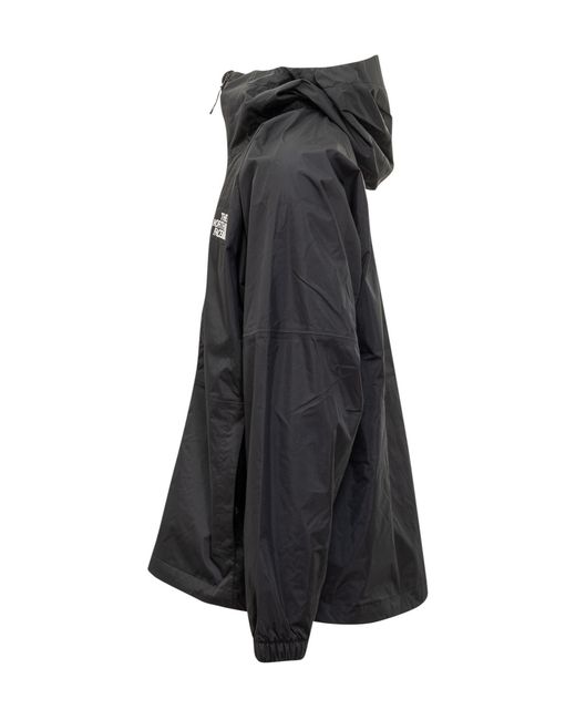 The North Face Black Build Up Hooded Jacket for men