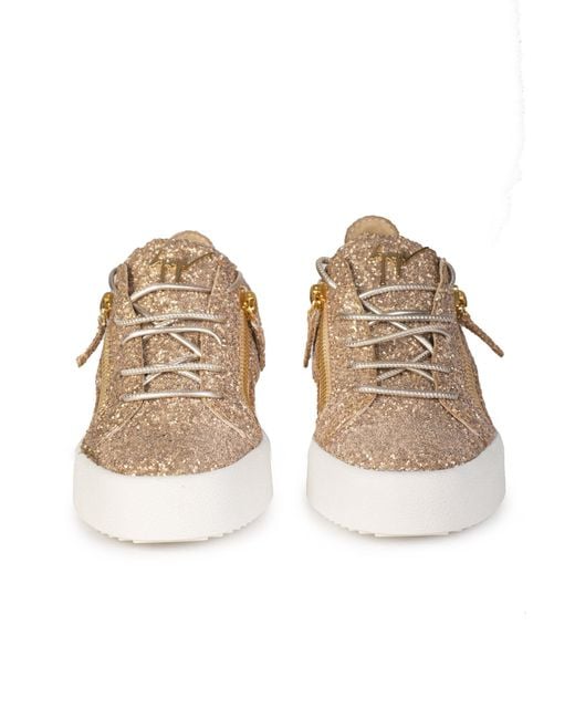 Giuseppe Zanotti Natural Round Toe Low-Top Casual Shoes