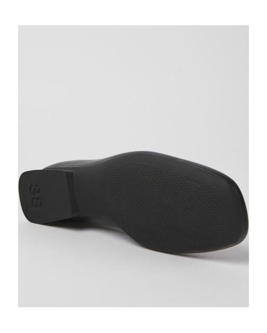 Camper Black Casi Myra Slip-On Flat Shoes