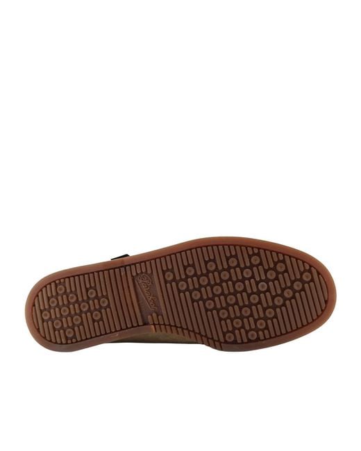 Paraboot Brown Round-Toe Loafers for men