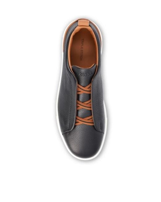Zegna Multicolor Wear Low-Top Sneakers for men