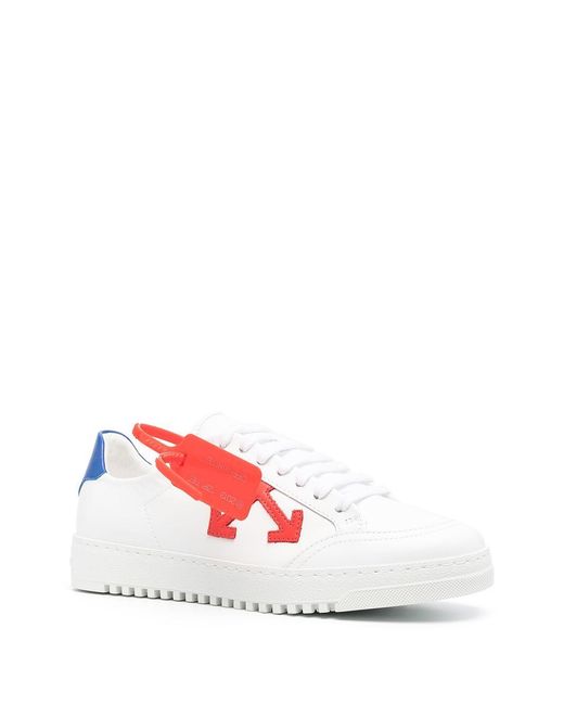 Off-White c/o Virgil Abloh Red 2.0 Arrows Low-Top Sneakers
