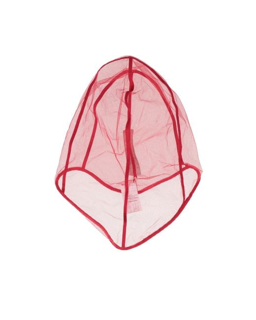 Rick Owens Pink Plain Colour Hat