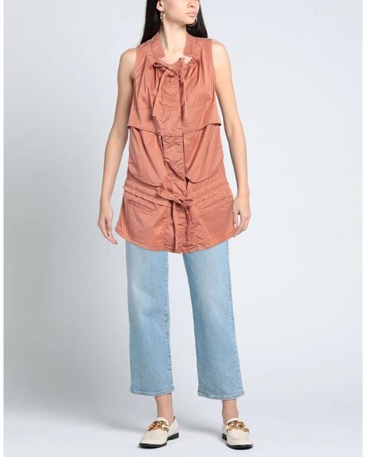 Isabel Marant Pink Solid Color Sleeveless Shirt