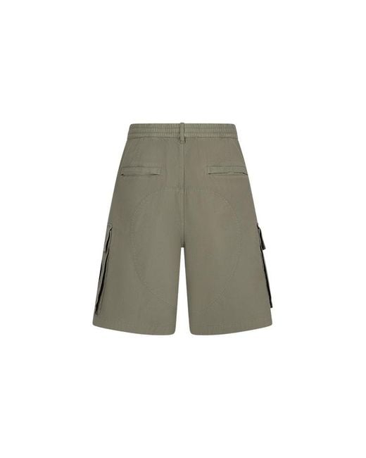 DSquared² Gray Utility Cargo Shorts for men
