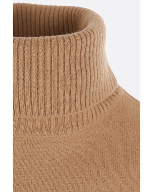 A.P.C. Brown Roll-Neck Knitted Jumper for men