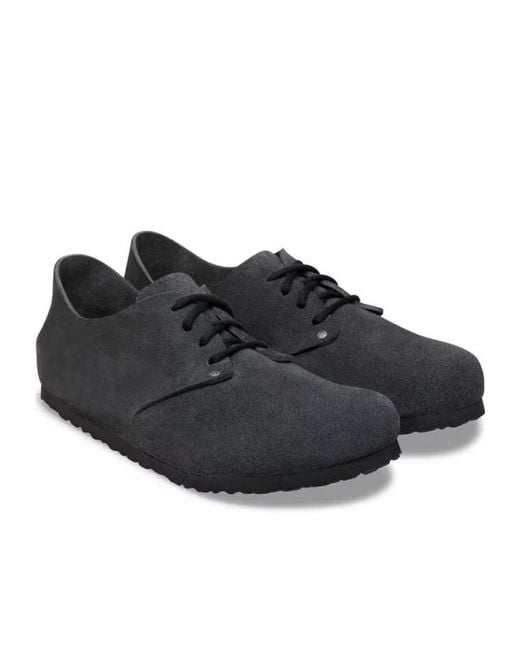Birkenstock Black Maine Lace-Up Shoes for men