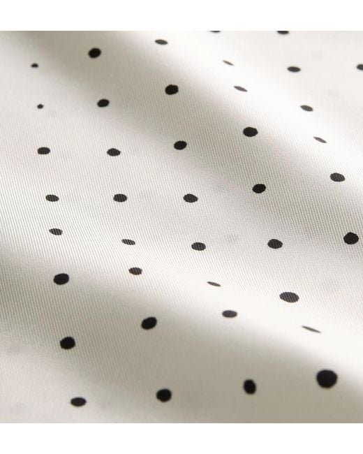 Dior White Mid-Length Flared Skirt