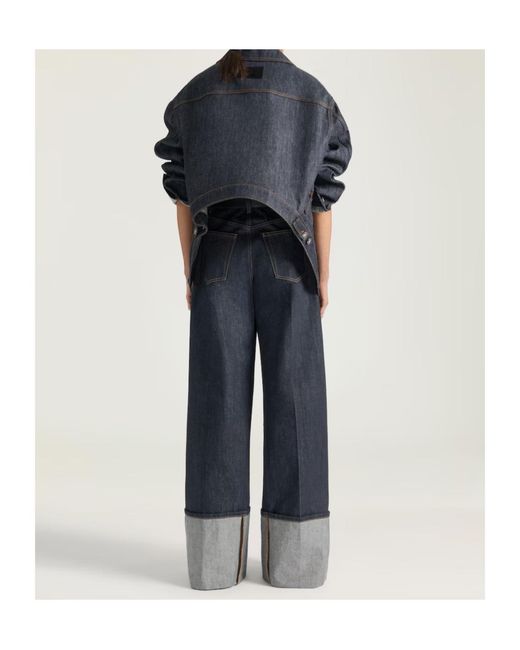 Givenchy Blue Trapeze Jacket