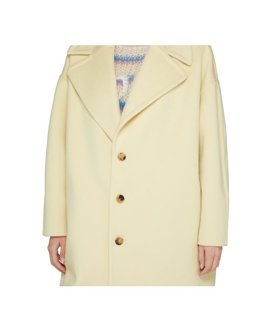 Loewe White Long-Sleeved Coat
