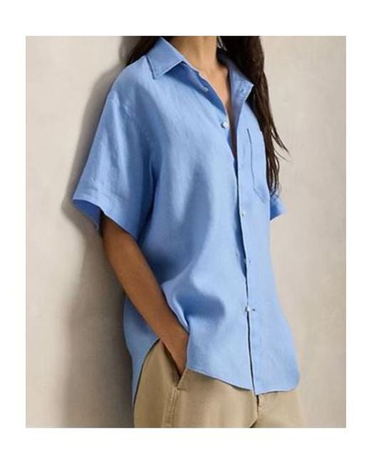Polo Ralph Lauren Blue Short-Sleeved Shirt