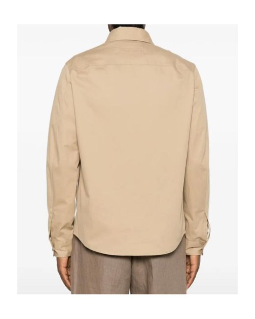 Zegna Natural Flap-Pocket Shirt for men