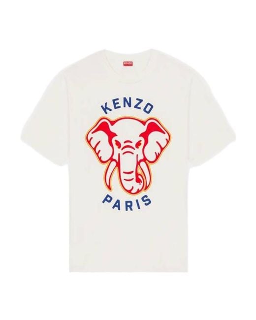 KENZO White Elephant' T-Shirt for men