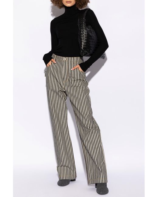 Bottega Veneta Black Woolen Turtleneck