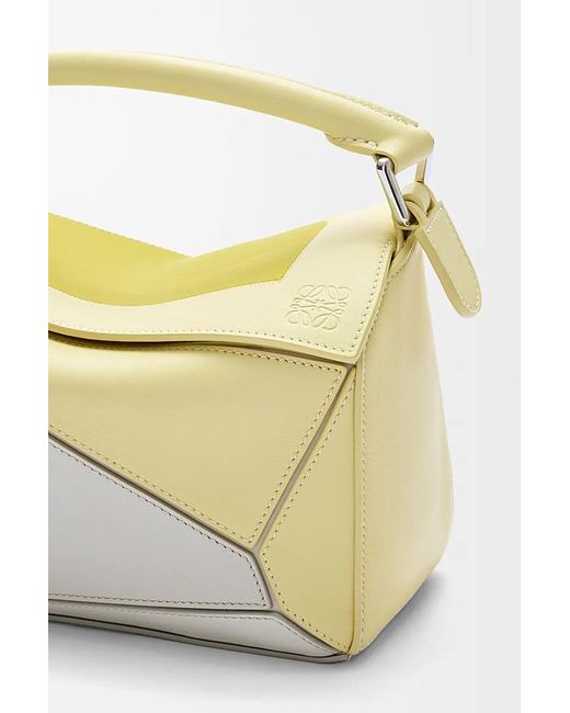 Loewe Metallic Small Puzzle Bag