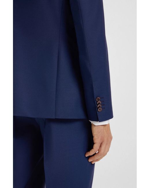 Boss Blue Two Button Blazer for men