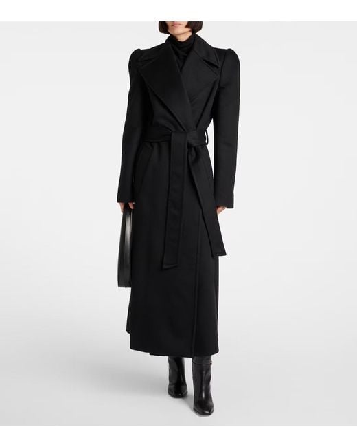 Wardrobe NYC Black Belted Coat