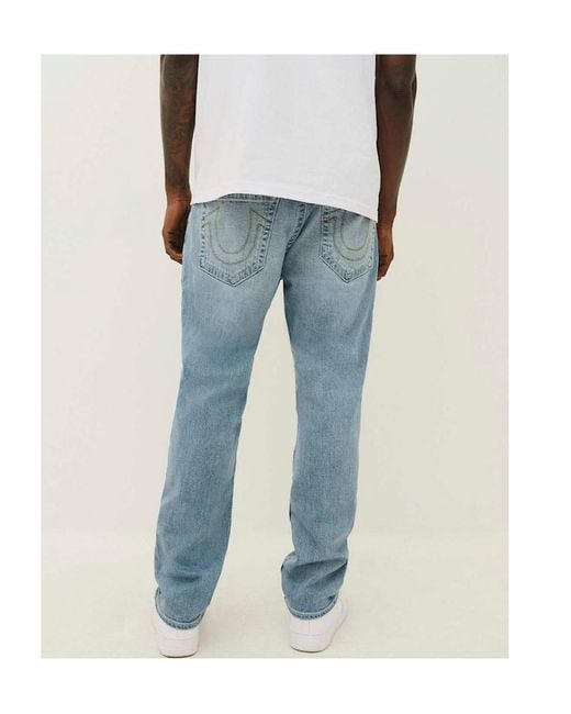 True Religion Blue Belt-Loop Jeans for men