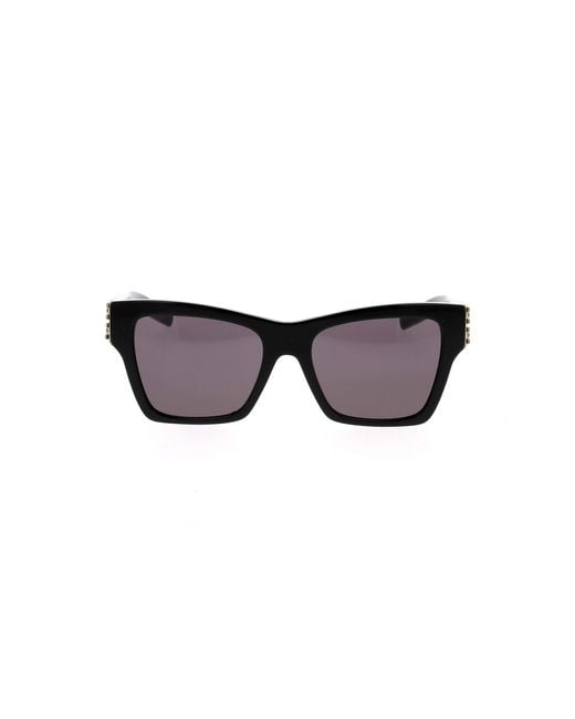 Givenchy Black Rectangle Frame Sunglasses