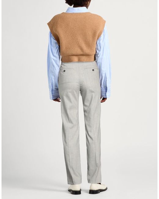 MAX&Co. Gray Casual Pants With Belt Loops