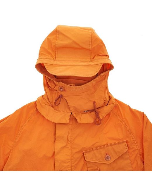C P Company Orange Long-Sleeved Casual Jacket for men