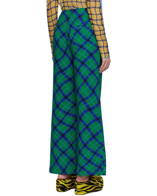 Simon Miller Green Patterned Casual Pants
