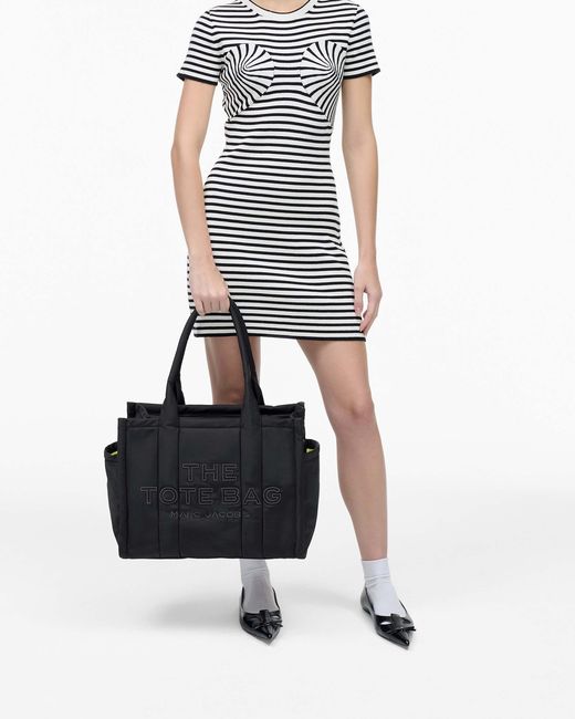 Marc Jacobs Black The Puffy Large Tote Bag