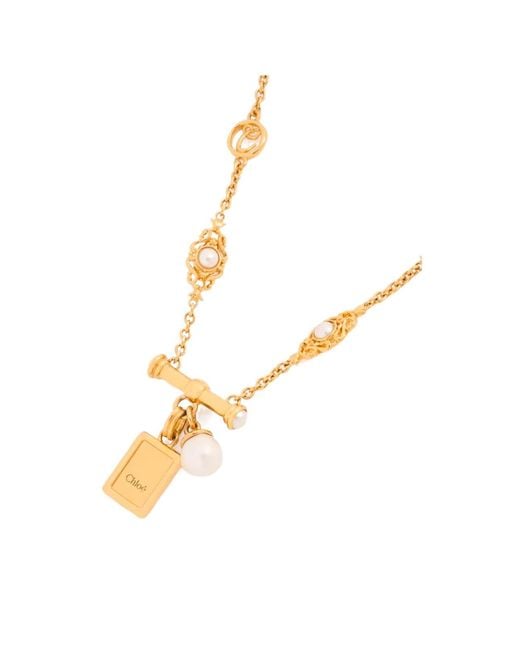Chloé Metallic Chloé Classy Necklace