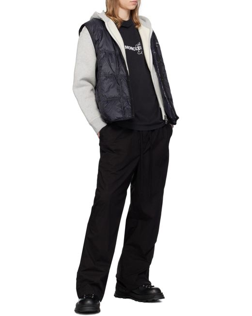 Moncler Blue X Frgmt Vaile Packable Down Gilet for men