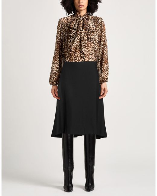 Marni Black Midi Skirt