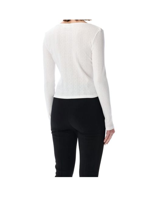 Rohe White Long-Sleeved Knitwear