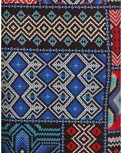 Farm Rio Blue Round Neck Dress