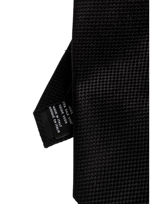 Tom Ford Black Pointed-Tip Tie for men