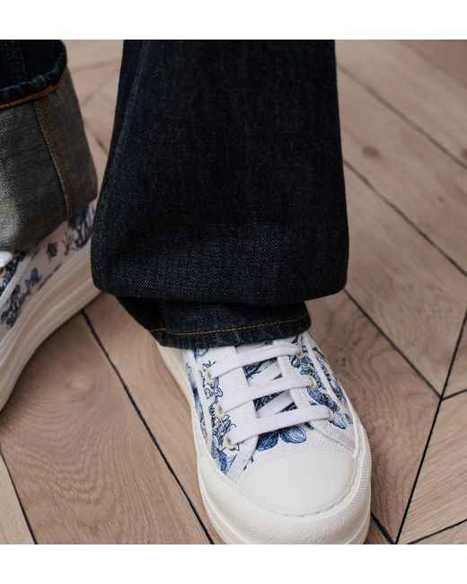 Dior Gray Walk'N' Platform Sneaker